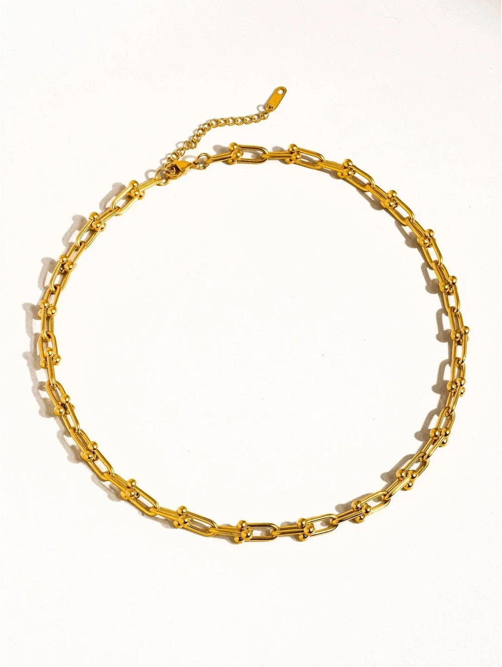 Denise 18K Gold Non-Tarnish Bold Chain Necklace